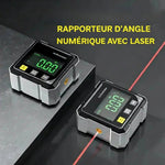 Rapporteur d'angle à laser numérique